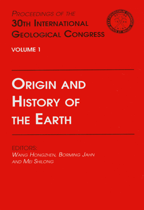 Cover image for book Origin and History of the Earth