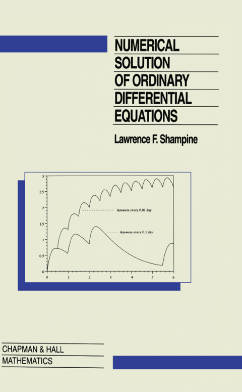 Cover image for book Numerical Solution of Ordinary Differential Equations