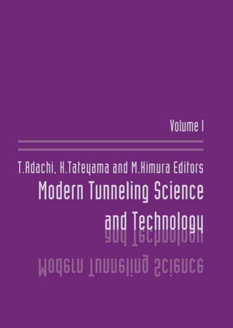 Cover image for book Modern Tunneling Science And Technology
