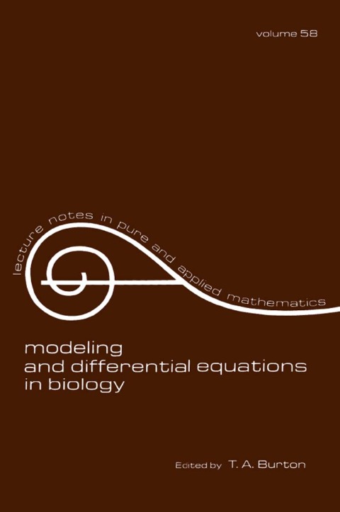 Cover image for book Modeling and Differential Equations in Biology