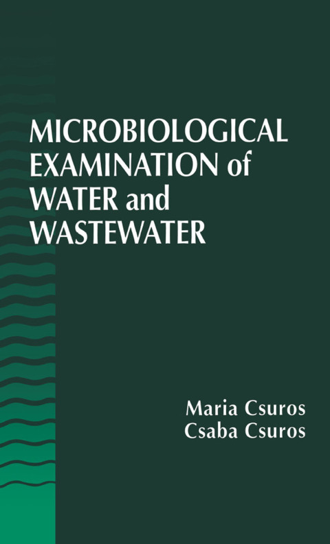 Cover image for book Microbiological Examination of Water and Wastewater