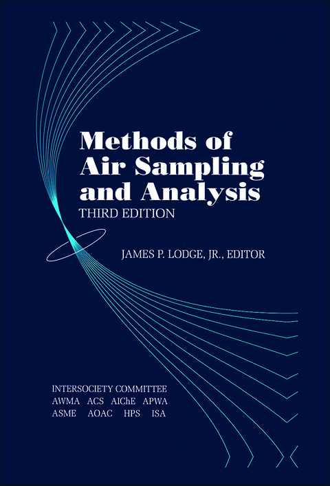 Cover image for book Methods of Air Sampling and Analysis