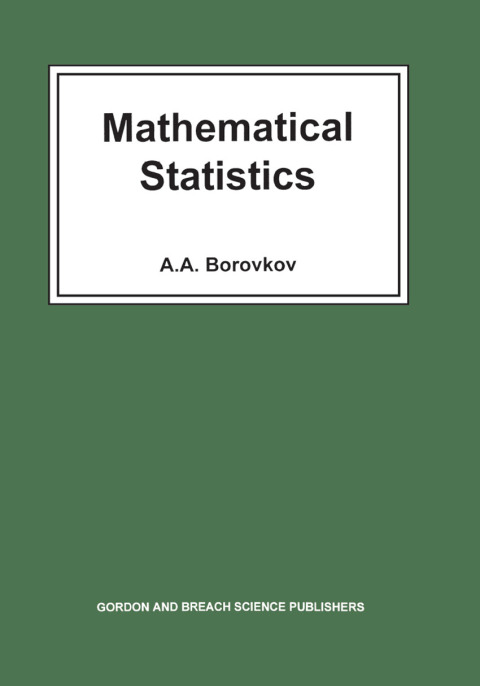 Cover image for book Mathematical Statistics
