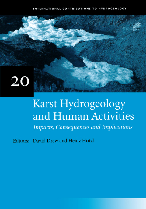 Cover image for book Karst Hydrogeology and Human Activities: Impacts, Consequences and Implications