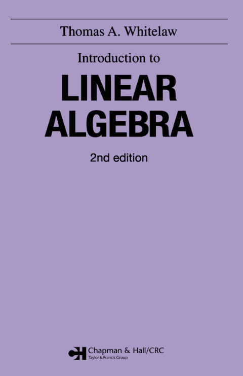 Cover image for book Introduction to Linear Algebra, 2nd edition
