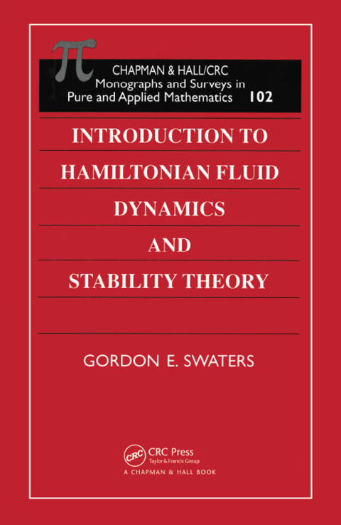 Cover image for book Introduction to Hamiltonian Fluid Dynamics and Stability Theory
