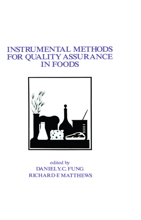 Cover image for book Instrumental Methods for Quality Assurance in Foods