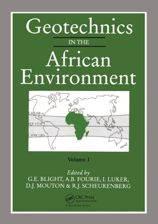 Geotechnics in the African Environment, volume 1