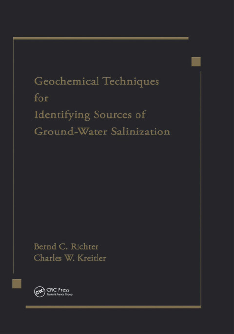 Cover image for book Geochemical Techniques for Identifying Sources of Ground-Water Salinization