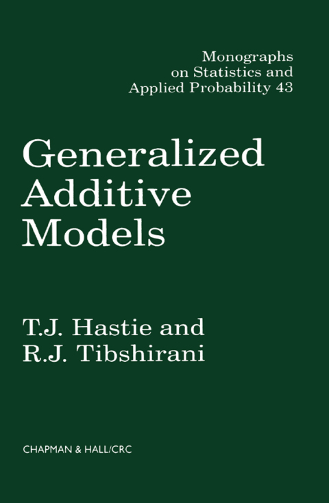 Cover image for book Generalized Additive Models