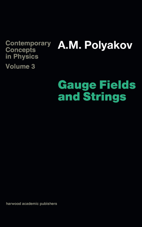 Cover image for book Gauge Fields and Strings