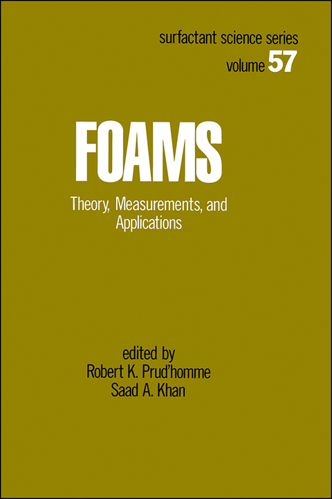 Cover image for book Foams
