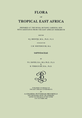 Flora of Tropical East Africa - Sapindaceae (1998)