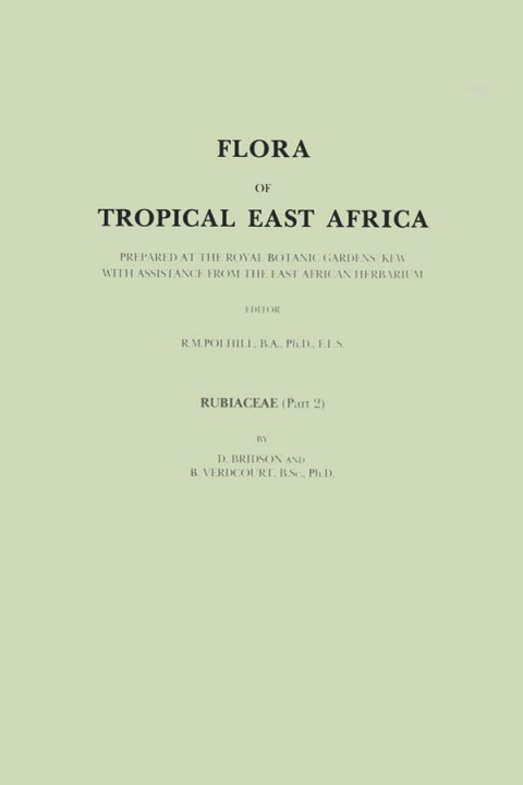 Cover image for book Flora of Tropical East Africa