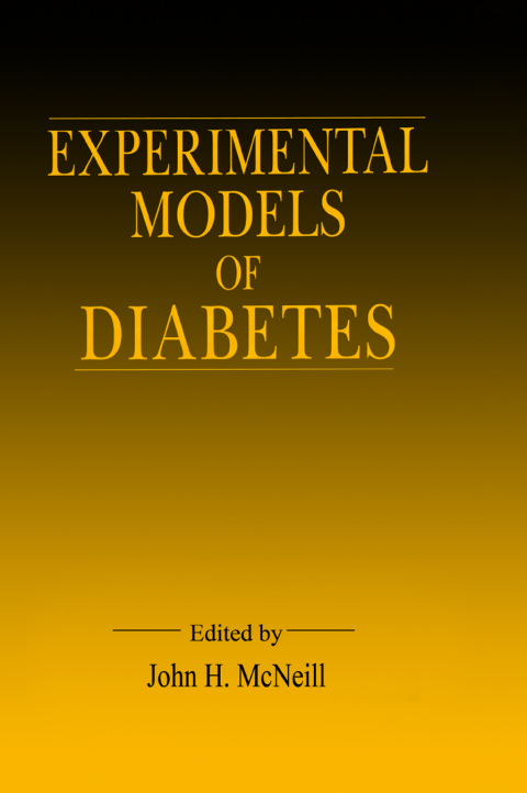 Cover image for book Experimental Models of Diabetes