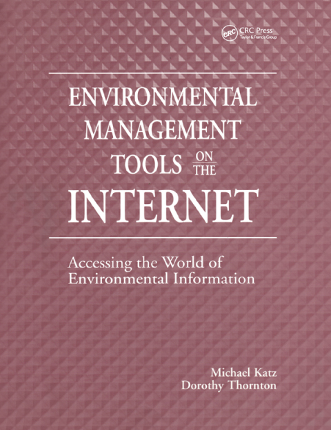 Cover image for book Environmental Management Tools on the Internet