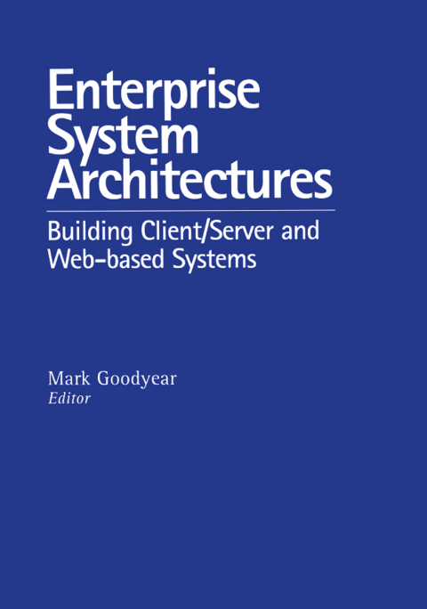 Cover image for book Enterprise System Architectures