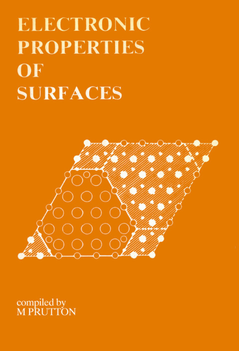 Cover image for book Electronic Properties of Surfaces