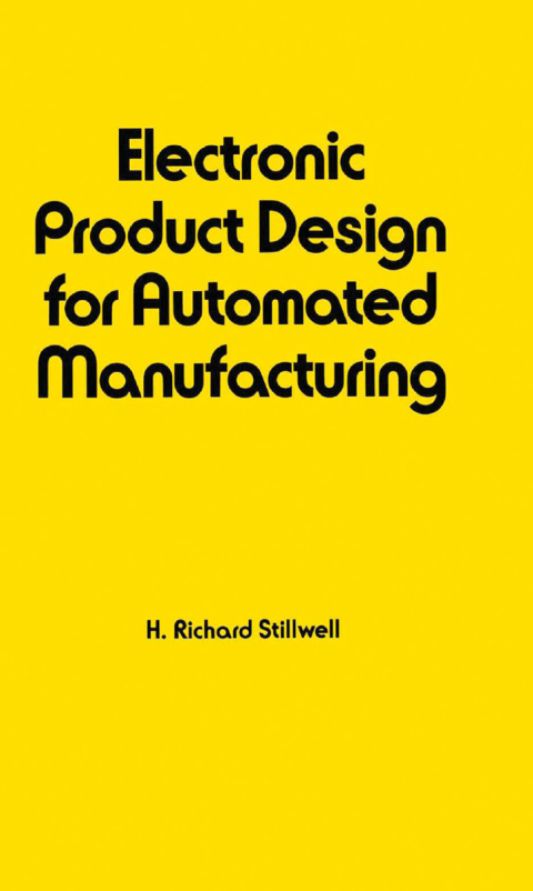 Cover image for book Electronic Product Design for Automated Manufacturing