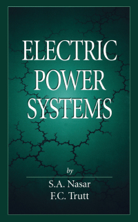 Cover image: Electric Power Systems 1st edition 9780849316661