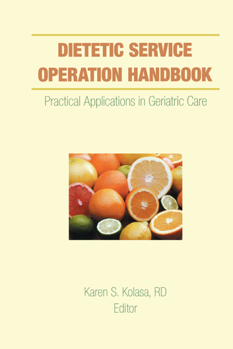 Cover image for book Dietetic Service Operation Handbook