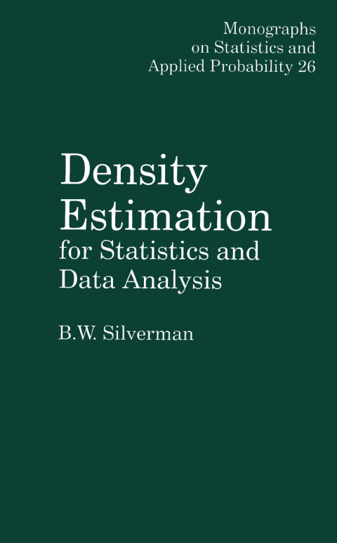 Cover image for book Density Estimation for Statistics and Data Analysis