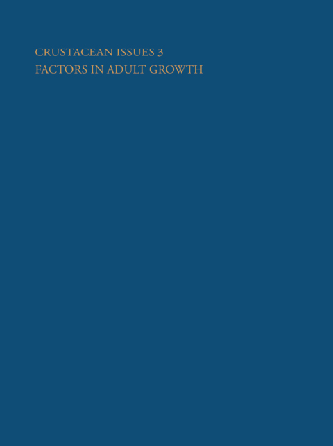 Cover image for book Crustacean Issues 3