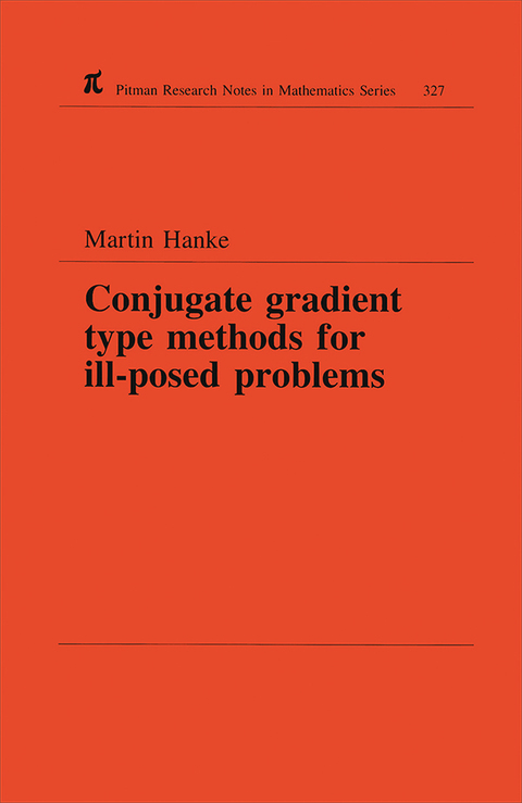 Cover image for book Conjugate Gradient Type Methods for Ill-Posed Problems