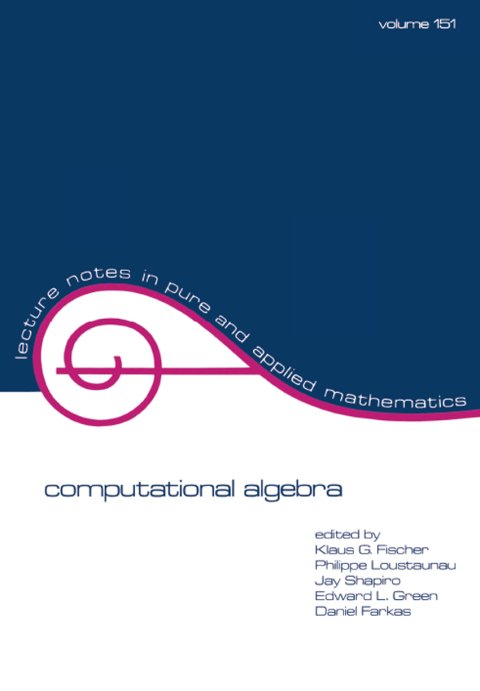 Cover image for book Computational Algebra