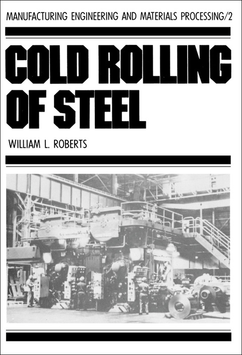Cover image for book Cold Rolling of Steel
