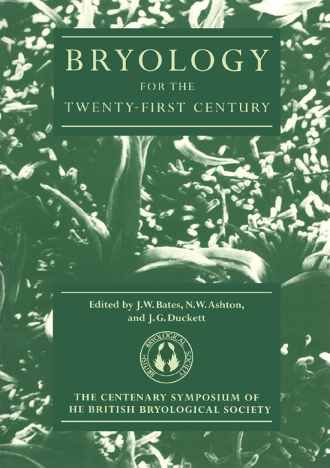 Cover image for book Bryology for the Twenty-first Century