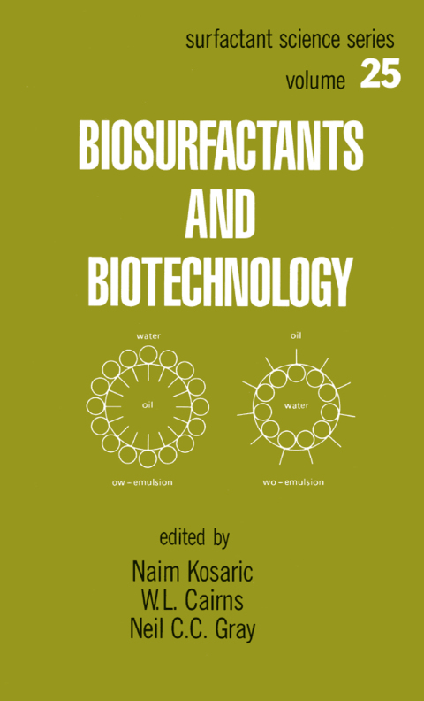 Cover image for book Biosurfactants and Biotechnology
