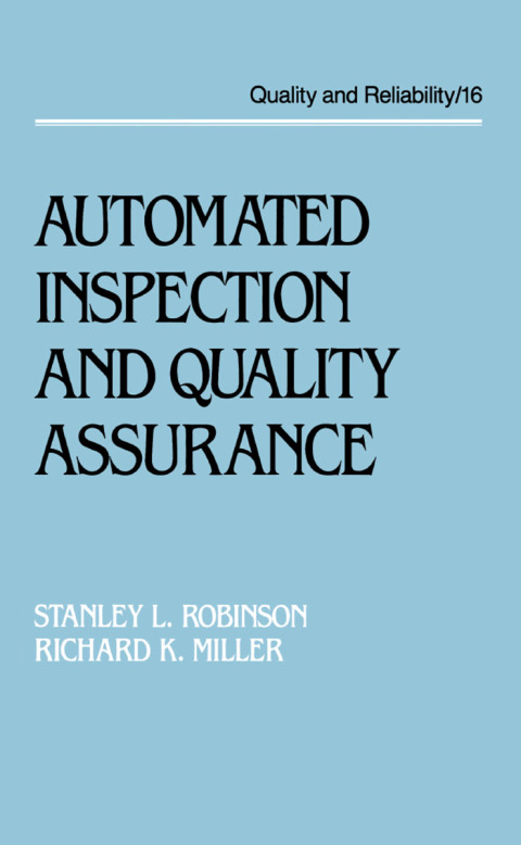 Cover image for book Automated Inspection and Quality Assurance