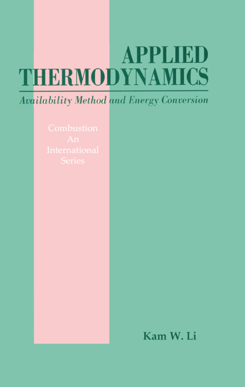 Cover image for book Applied Thermodynamics