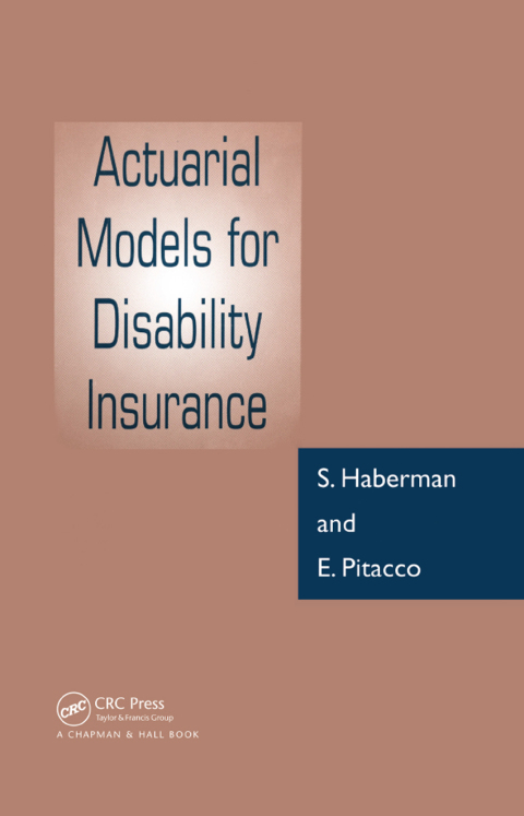 Cover image for book Actuarial Models for Disability Insurance