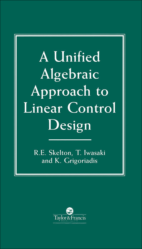 Cover image for book A Unified Algebraic Approach To Control Design