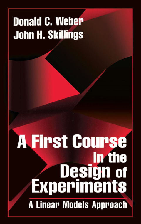 Cover image for book A First Course in the Design of Experiments