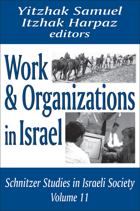Cover image for book Work and Organizations in Israel