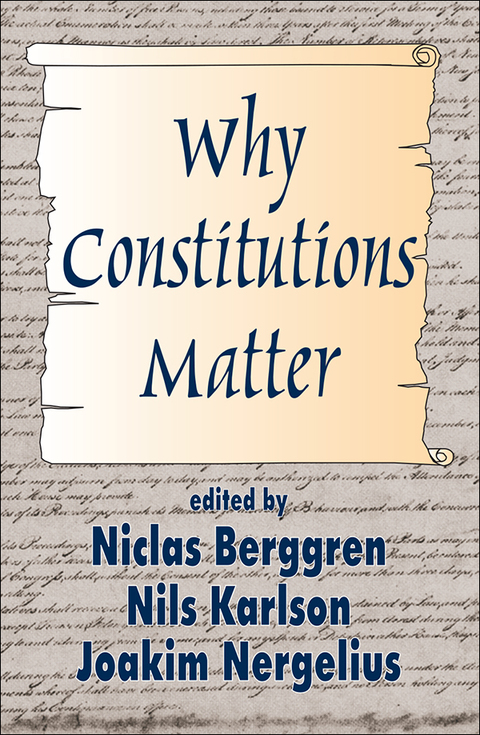 Cover image for book Why Constitutions Matter