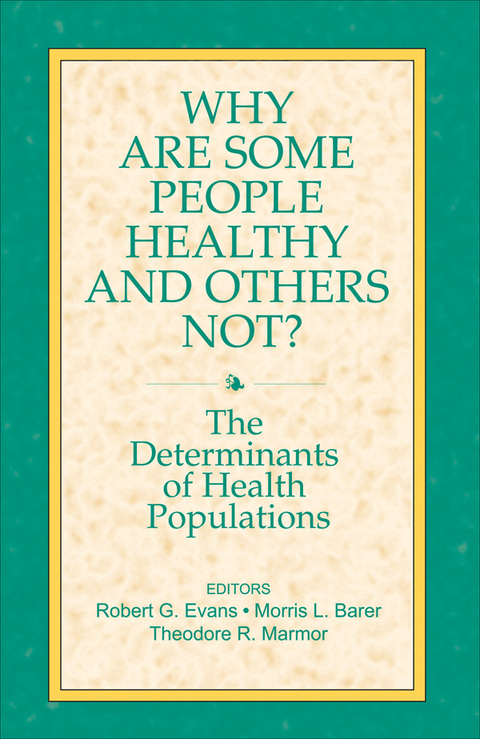 Cover image for book Why are Some People Healthy and Others Not?