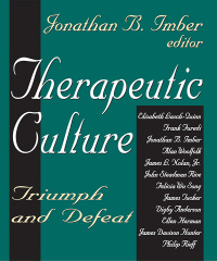 Cover image: Therapeutic Culture 1st edition 9780765805928