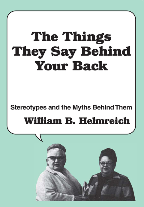 Cover image for book The Things They Say behind Your Back