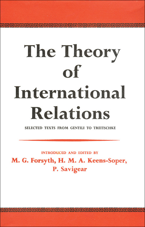 Cover image for book The Theory of International Relations