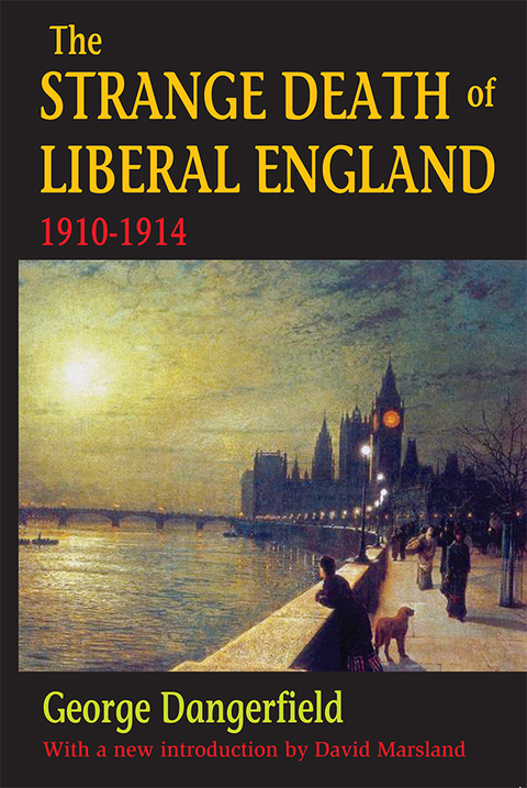 Cover image for book The Strange Death of Liberal England