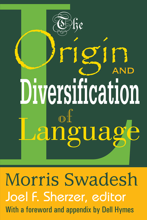 Cover image for book The Origin and Diversification of Language