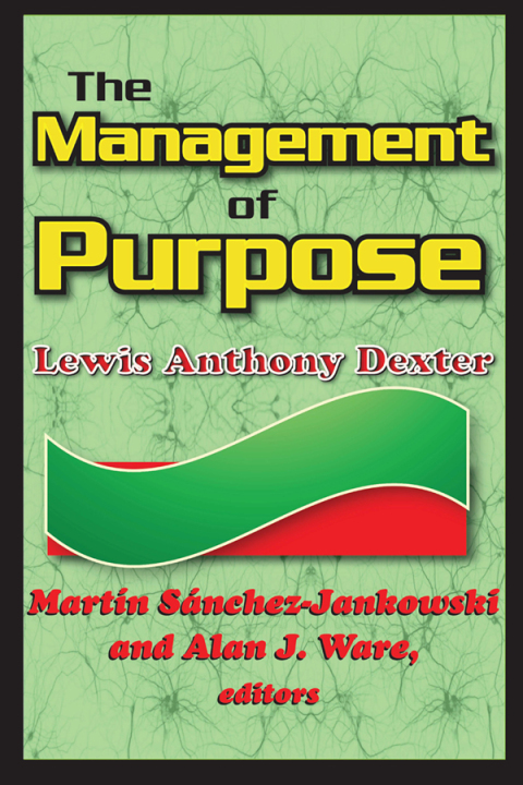 Cover image for book The Management of Purpose