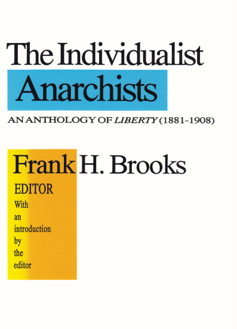 Cover image for book The Individualist Anarchists