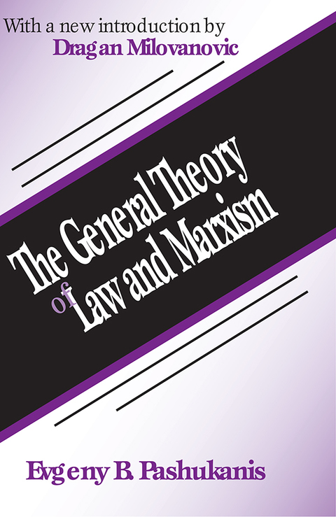 Cover image for book The General Theory of Law and Marxism