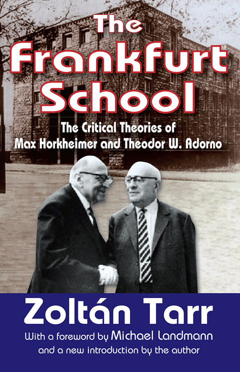 Cover image for book The Frankfurt School
