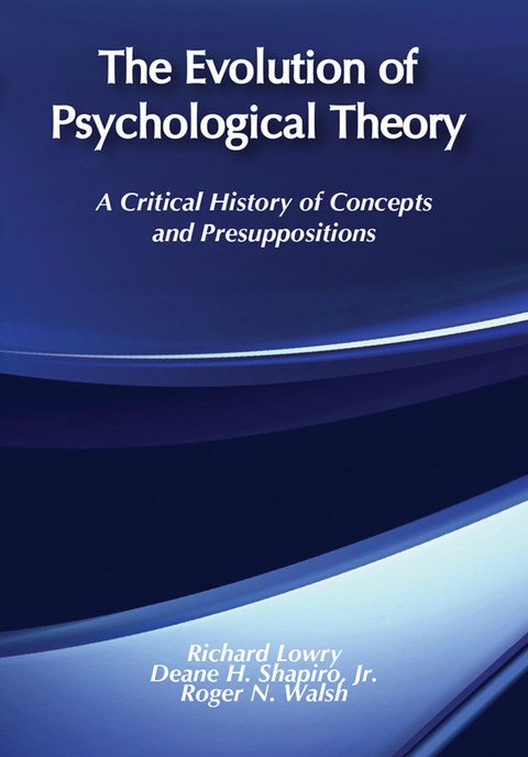 Cover image for book The Evolution of Psychological Theory